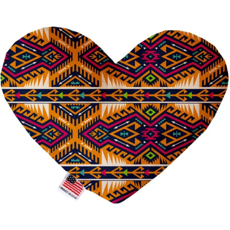 Tan Southwest Bone or Heart Dog Toy, More Sizes