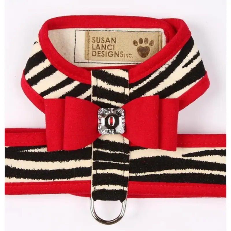 Custom - Big Bow Tinkie Harnesses by Susan Lanci - Two Trim Zebra