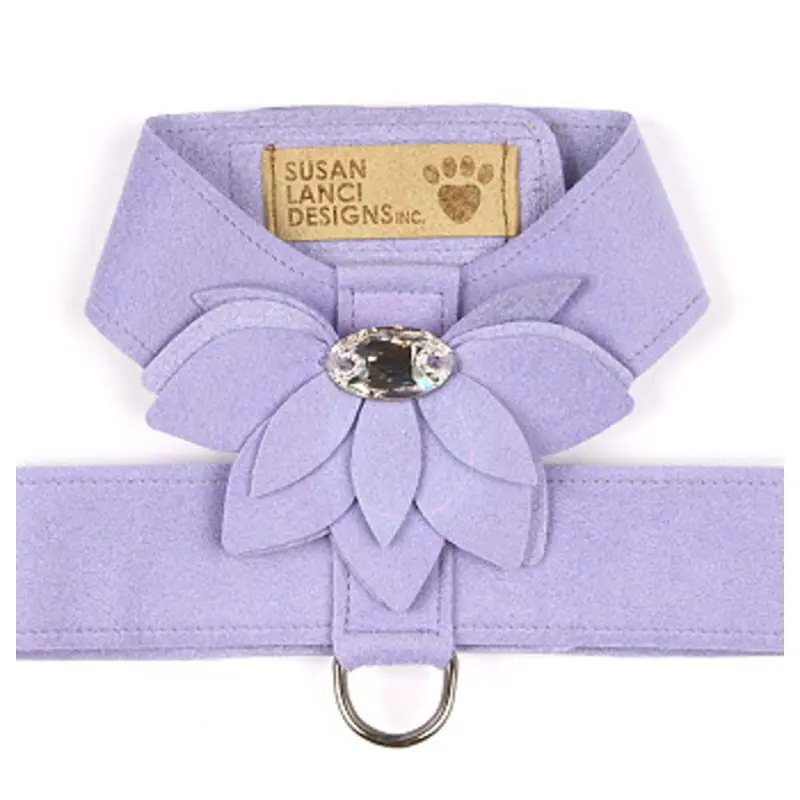 French Lavender Water Lily Tinkie Dog Harness