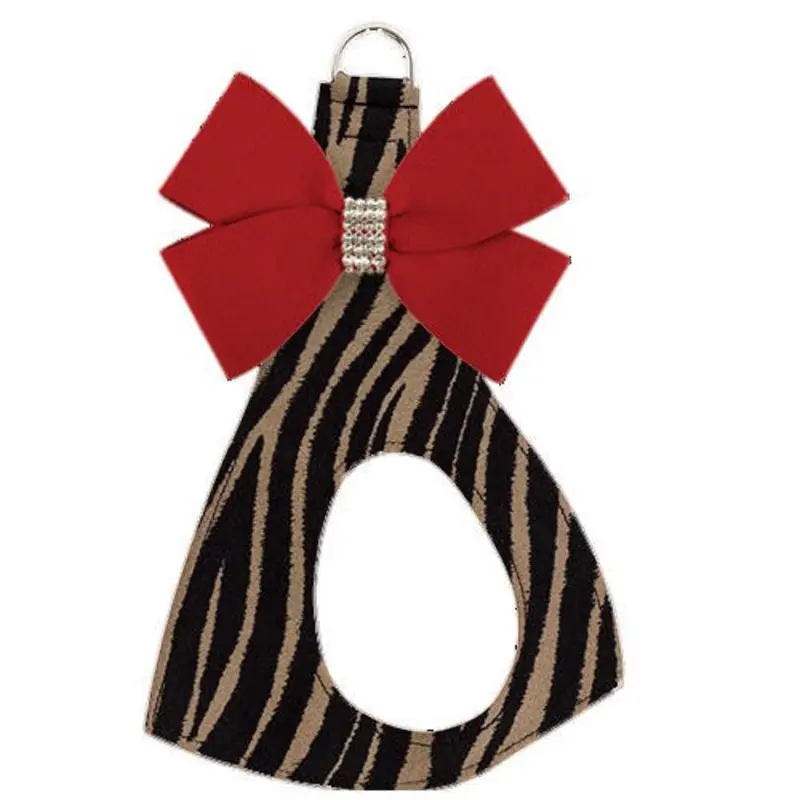 Nouveau Bow Dog Step In Harness - Serengeti Print Base