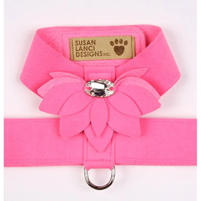 Perfect Pink Water Lily Tinkie Dog Harness