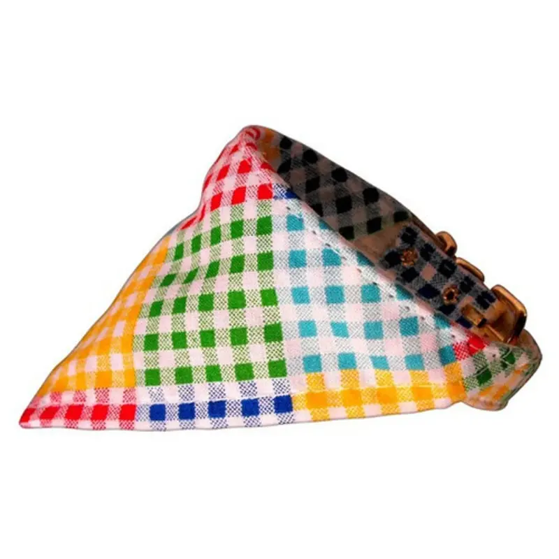 Dog Collar Bandana - Checkered 12, LAST ONE
