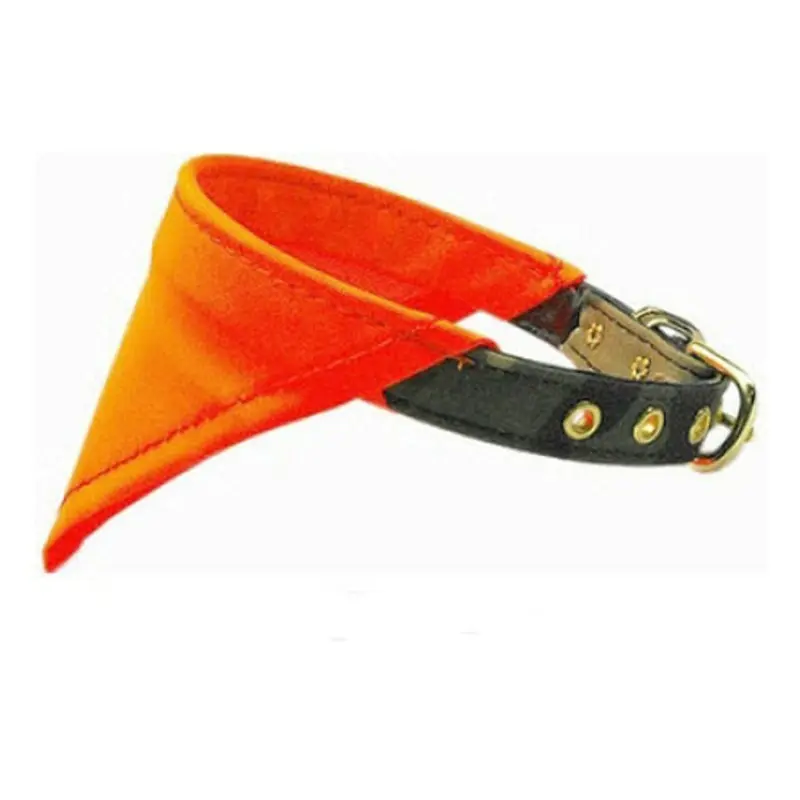 Dog Collar Bandana - Iridescent Orange Hunting