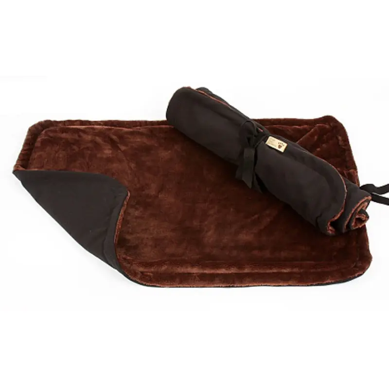 Chocolate Brown Travel Mat by Susan Lanci Designs 29 x 18