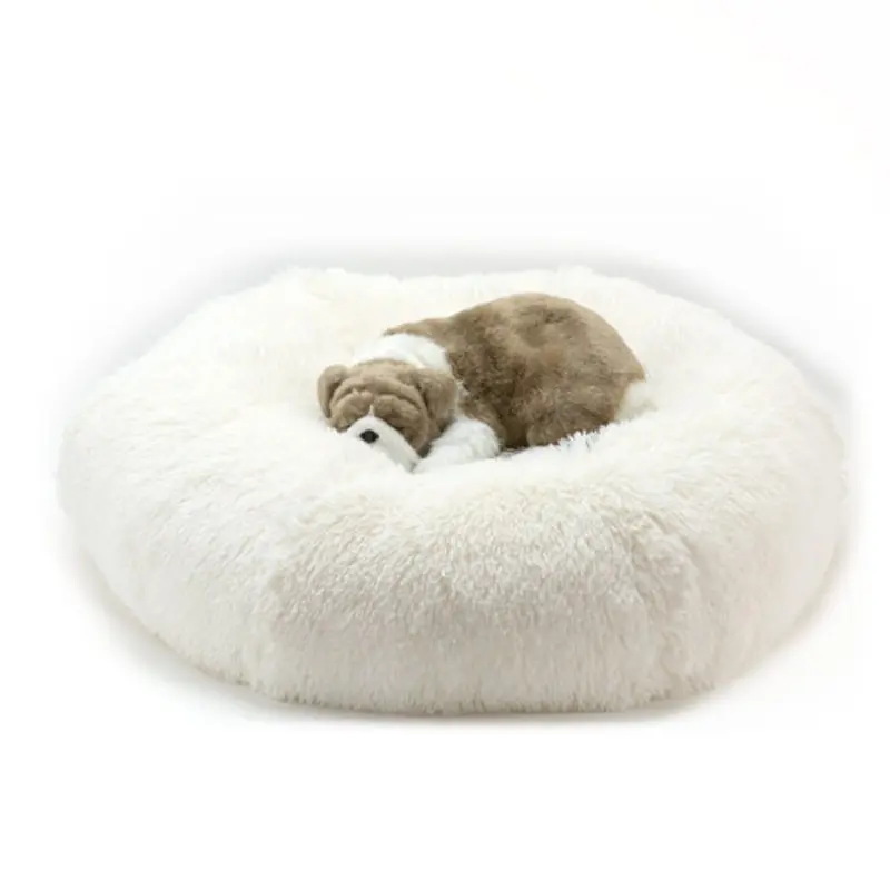 Cream Shag Dog Bed International Shipping is not available on this item