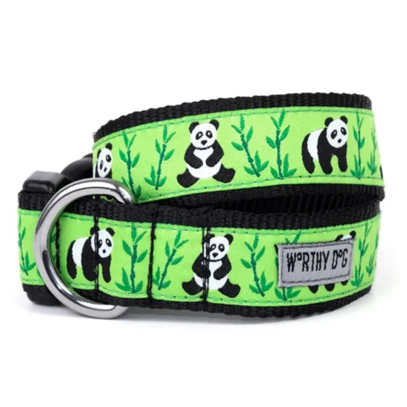 Pandas Pet Dog Collar & Optional Lead Collection