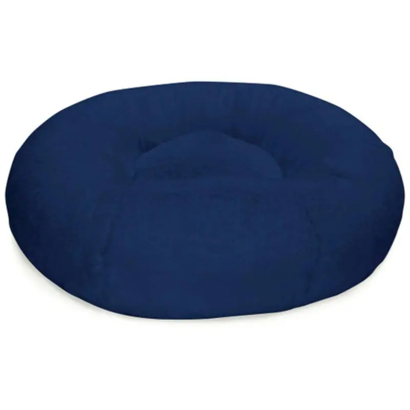 Plush Indigo Blue Spa Dog Bed International Shipping is not available on this item