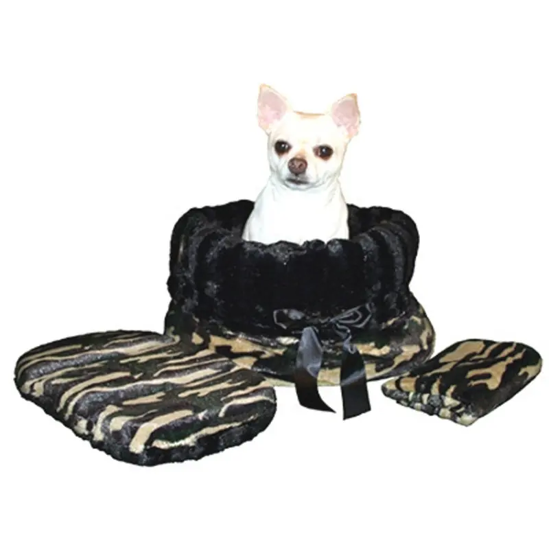 Camo & Black Reversible Dog Snuggle Bug by Pet Fly&