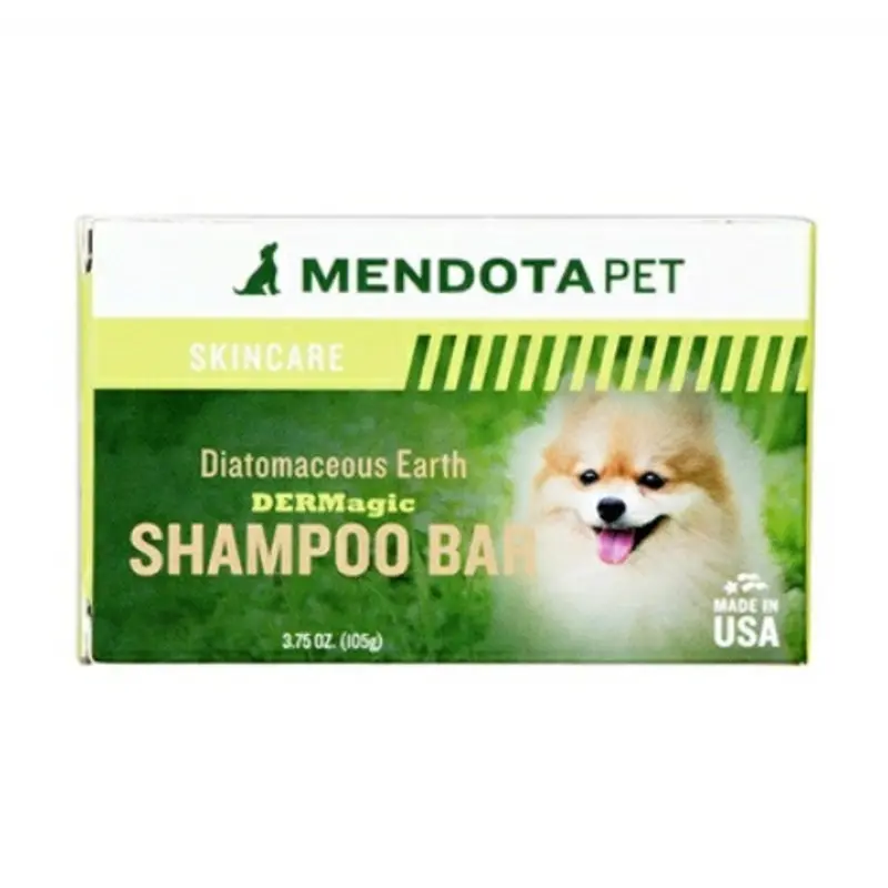 Organic Diatomaceous Earth Dog Shampoo Bar - 3.5 oz  One Size
