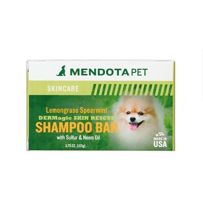 Organic Dog Shampoo Bar - Lemongrass Spearmint - 3.5 oz  One Size