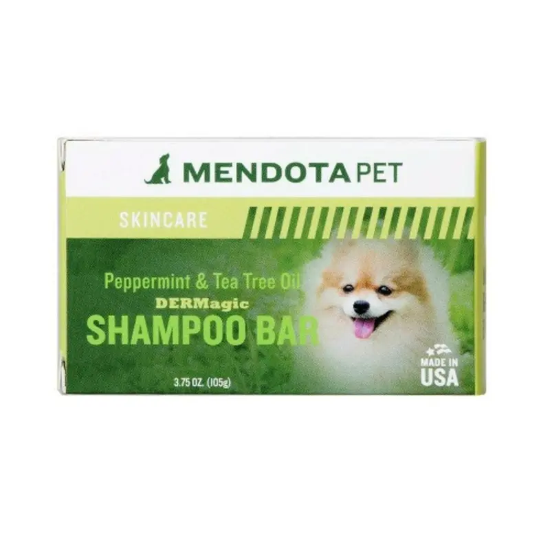 Organic Dog Shampoo Bar - Peppermint & Tea Tree Oil - 3.5 oz  One Size