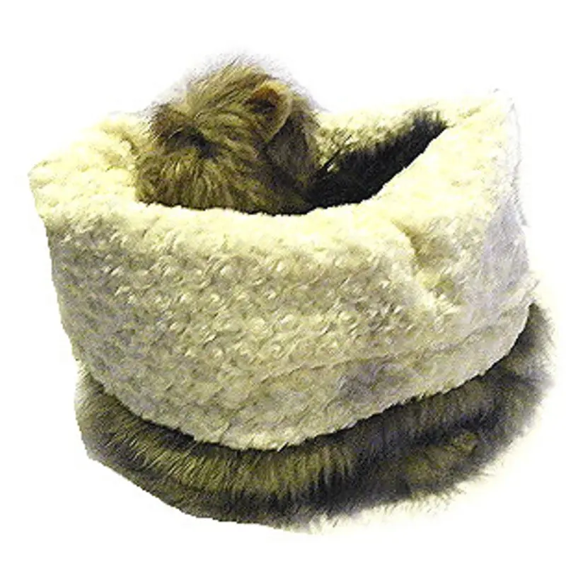 SnugBug Pet Dog Bed -  Faux Fox /Minky Additional Shipping