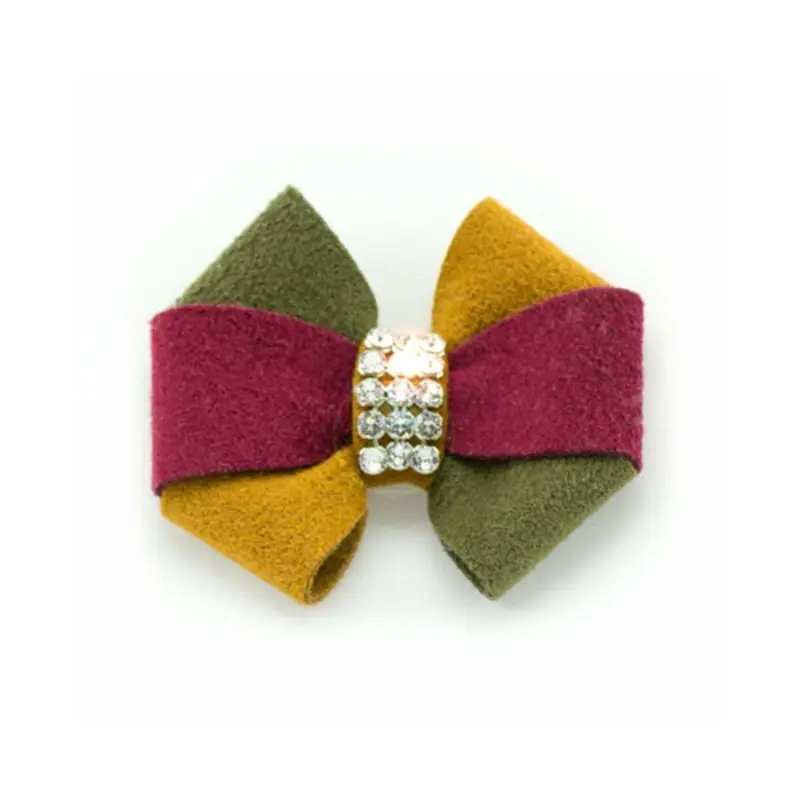 Autumn Bow Hair Bow Barrette One Size