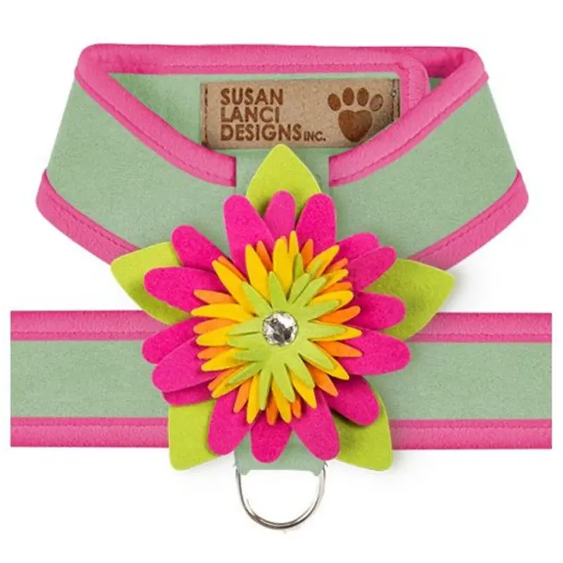 Design Your Own - Island Flower Dog Harness w/ Trim