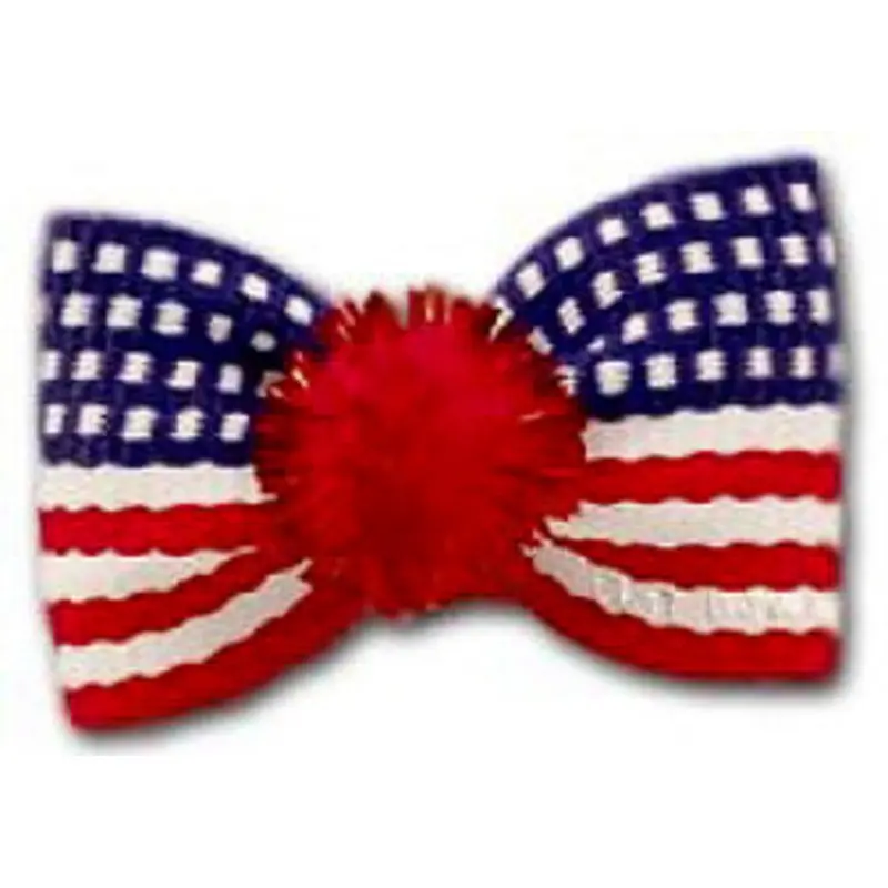 Dog Bow Barrette- Glory Dogs Latex Bands
