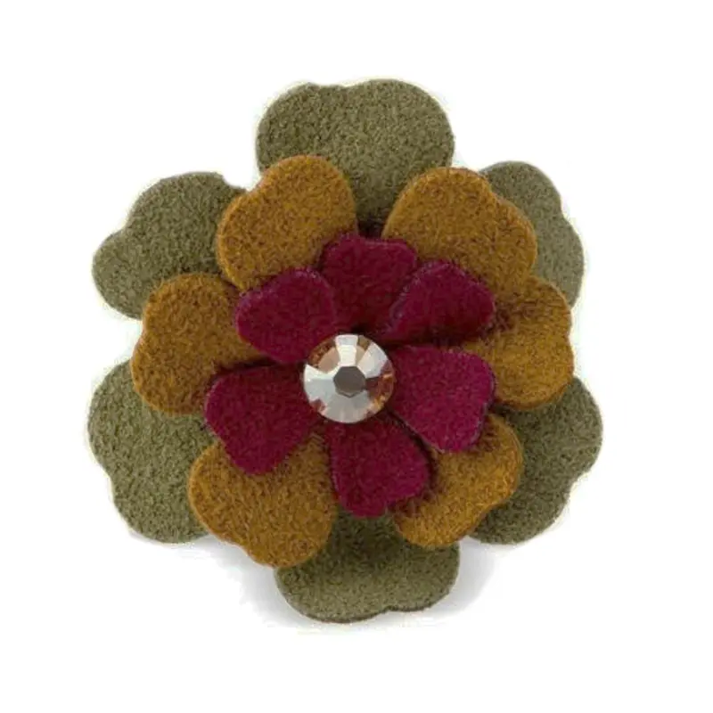 Autumn Flower Dog Barrette One Size