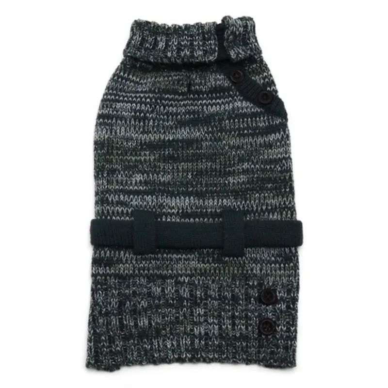 Black Mutiway Dog Sweater