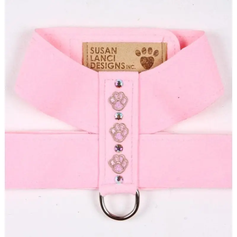 Design Your Own - Embroidered Paws with Studs Tinkie Harness