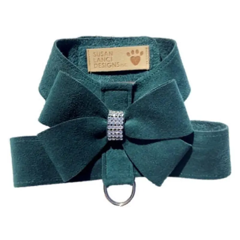 Emerald Nouveau Bow Tinkie Harnesses by Susan Lanci