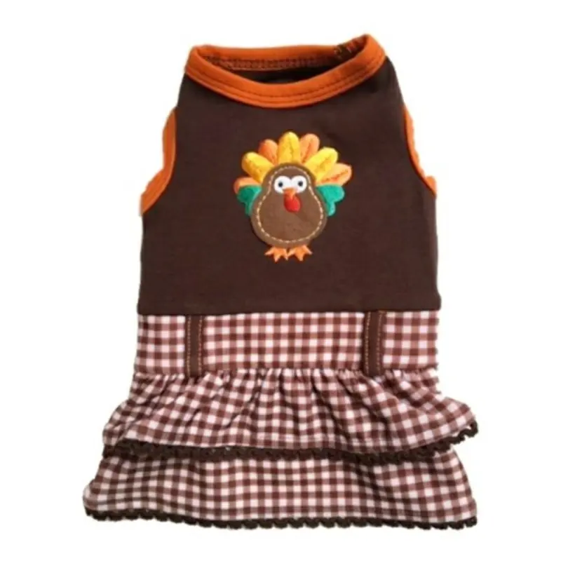 Save The Turkey Dog Dress by Ruff Ruff Couture XXS