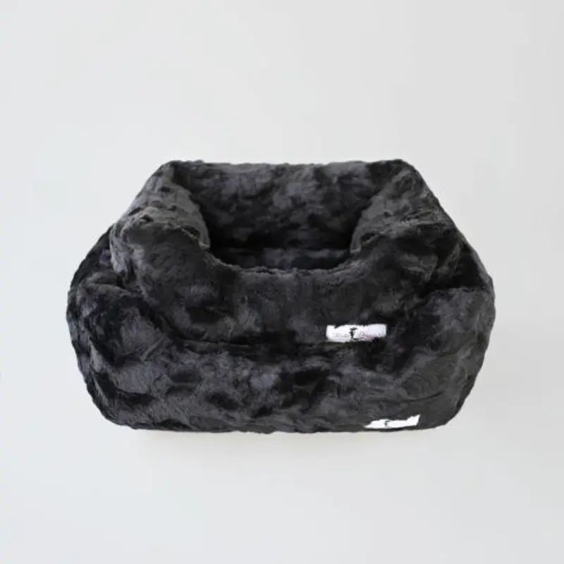 Designer Bella Dog Bed - Black Small