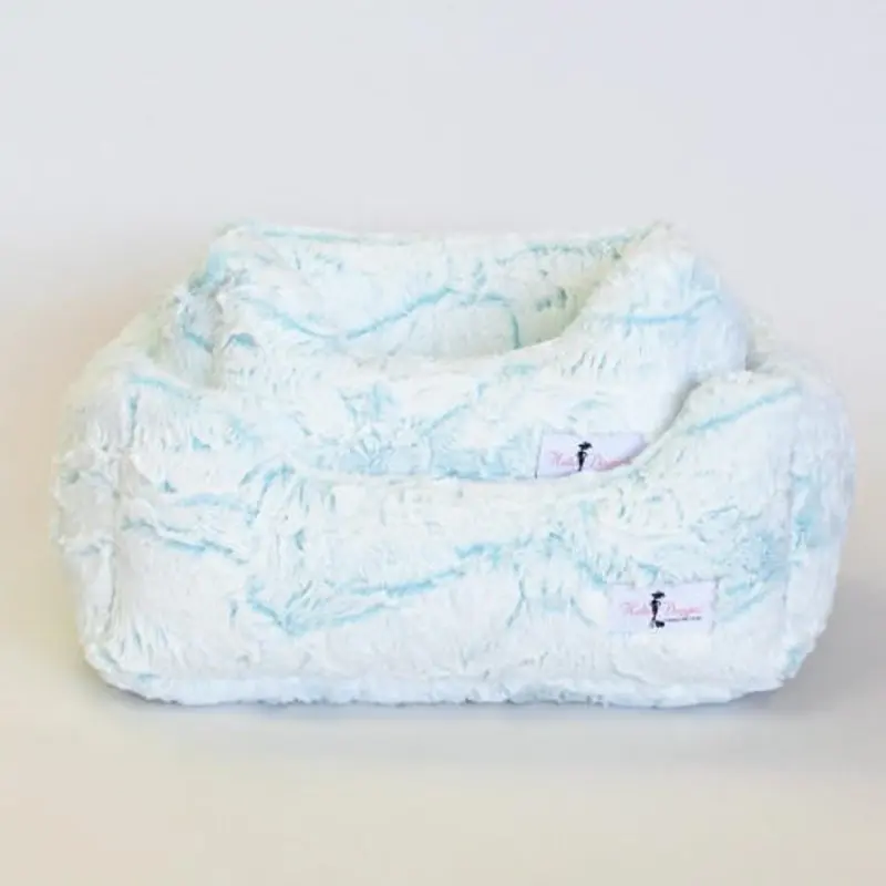 Designer Whisper Dog Bed - Aqua Small