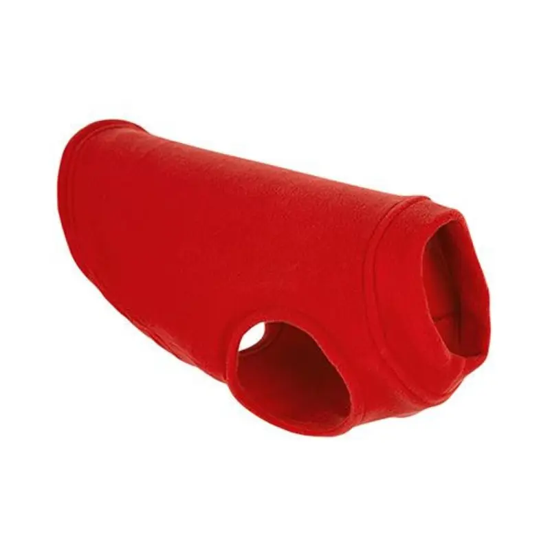 Warm Stretch Fleece Dog Vest Wrap - Red