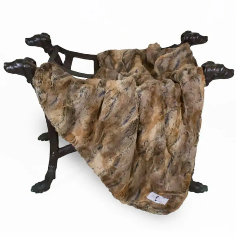 Designer Deluxe Pet Dog Blanket or Throw - Red Fox