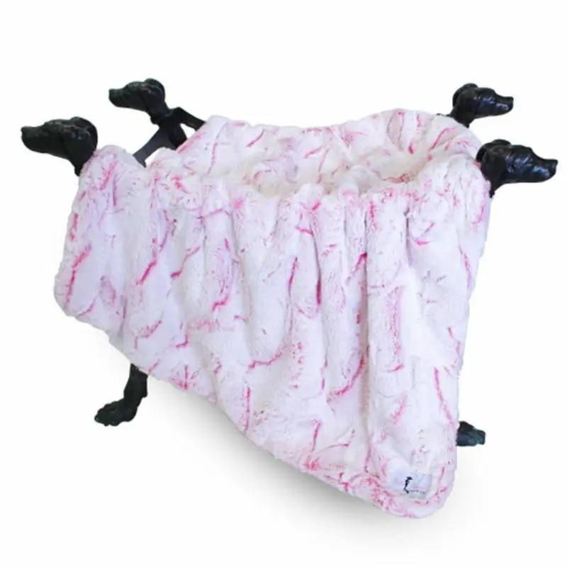 Designer Whisper Pet Dog Blanket or Throw - Carnation