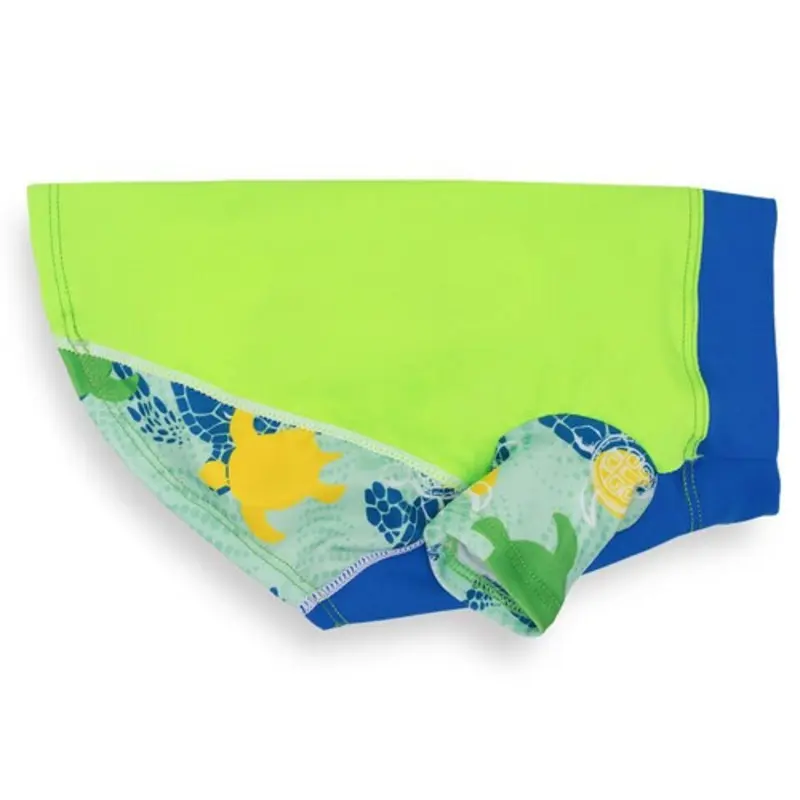 Paradise Green Tuga Sun Protective Lightweight Dog Shirt
