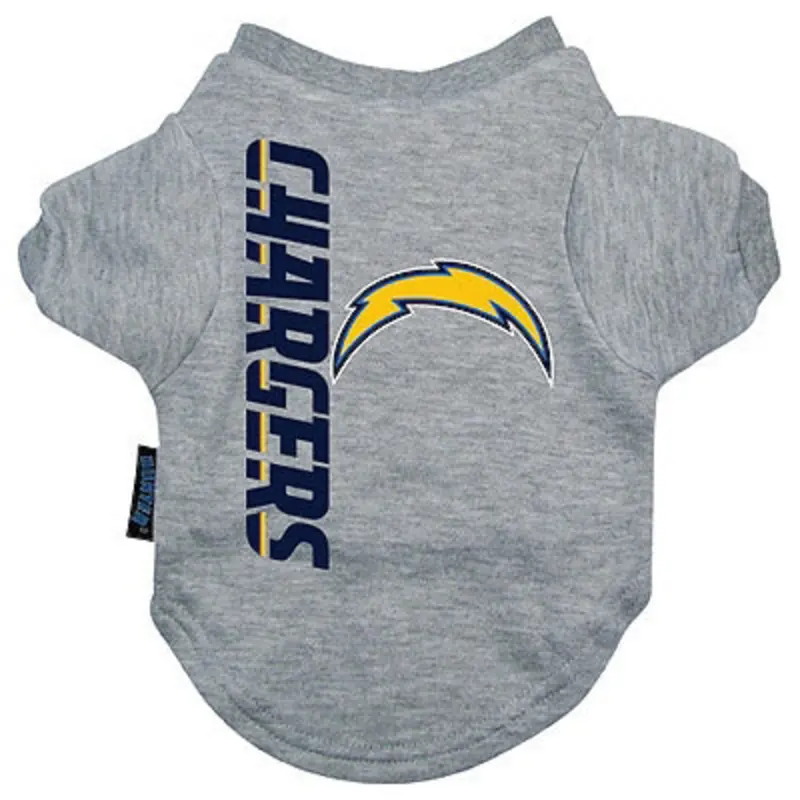 San Diego Chargers Dog Tee Shirt, Size M Medium, Last One