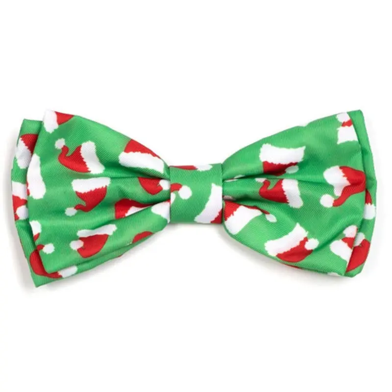Santa Hats Dog Bow Tie Small