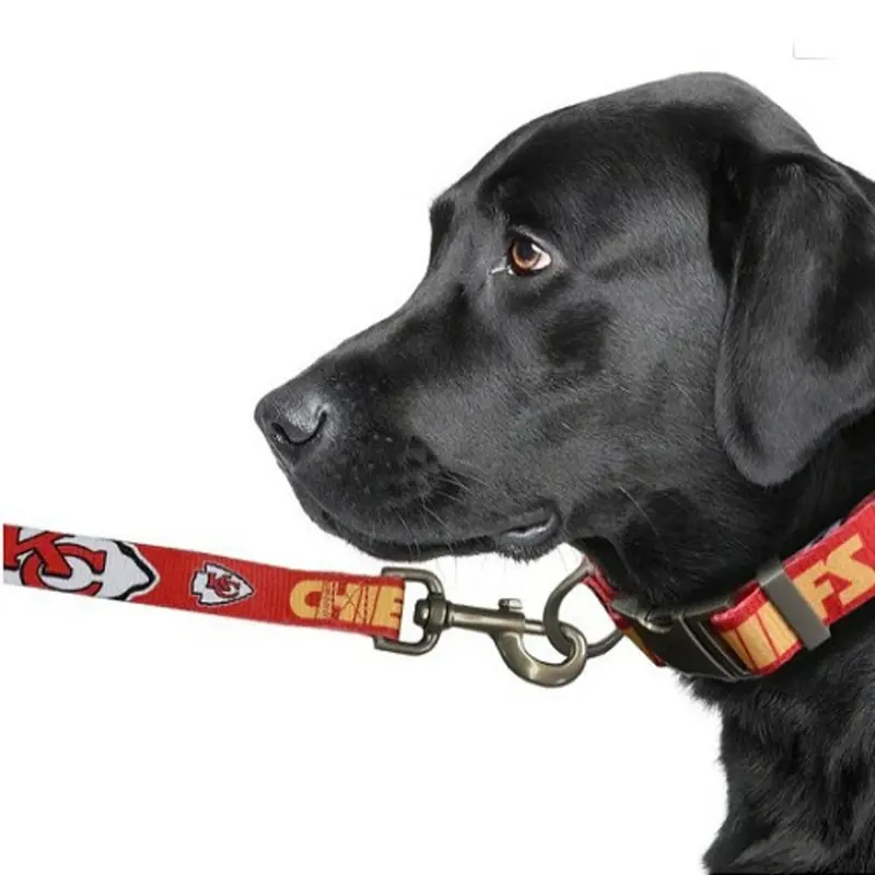 Kansas City Chiefs Premium Pet Lead 3/4" x 60 inches