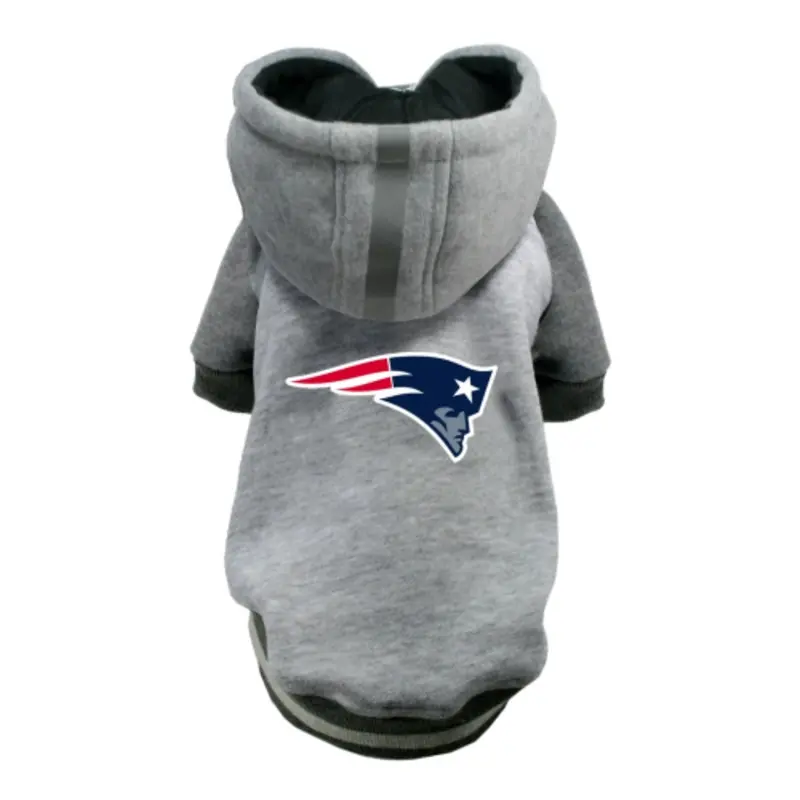 NFL New England Patriots Licensed Dog Hoodie - Small - 3X Small