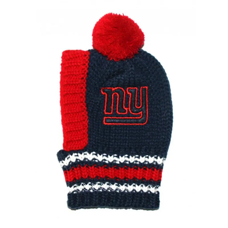 NFL New York Giants Knit Dog Ski Hat Small