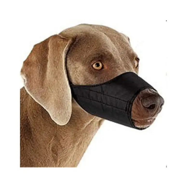 Black Nylon Dog Muzzles 0