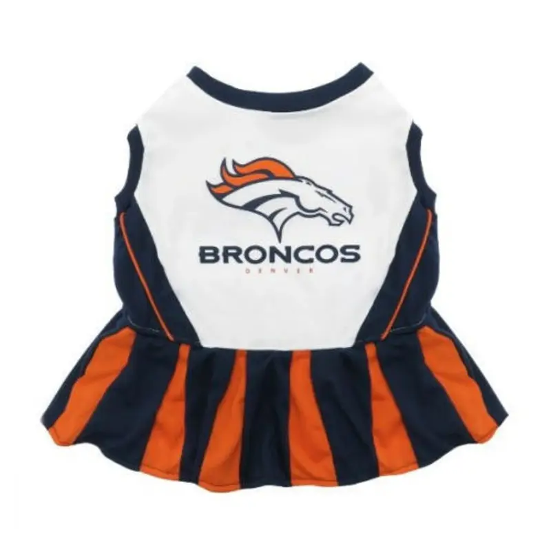 Denver Broncos Cheerleader Pet Dress