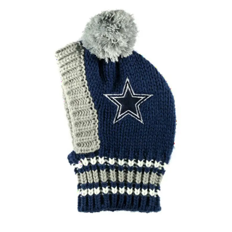 NFL Dallas Cowboys Knit Dog Ski Hat Small