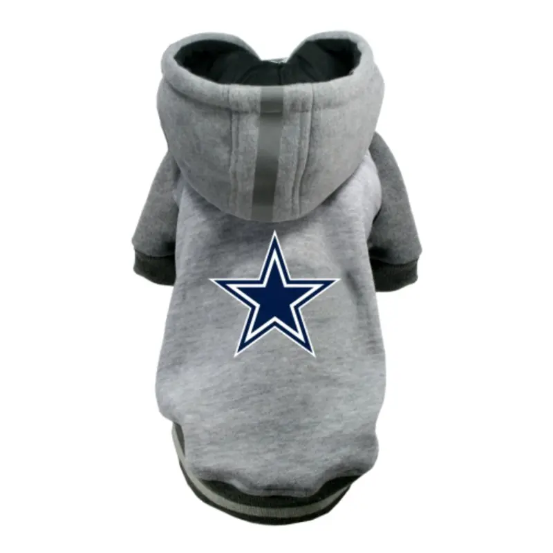 NFL Dallas Cowboys Licensed Dog Hoodie - Small - 3X Small