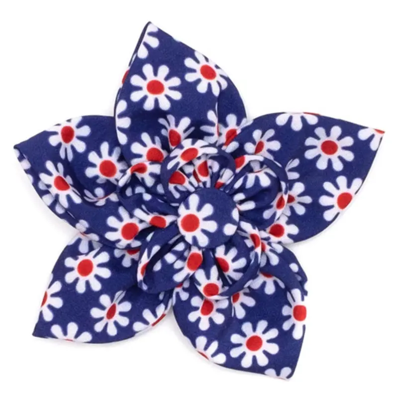 Daisies Pet Dog Collar Flower Small