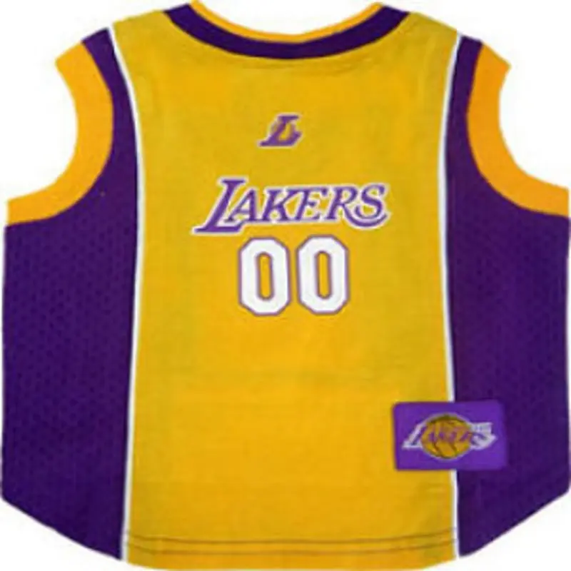 NBA Los Angeles Lakers Dog Jersey XS