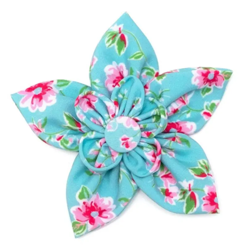Watercolor Pet Dog Collar Flower Small