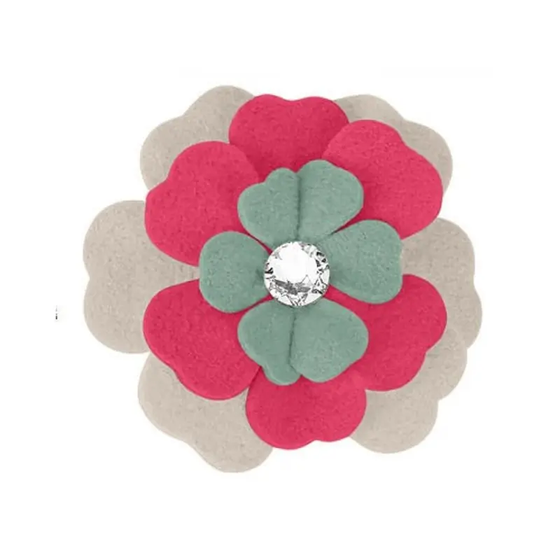 Blossom Flower Dog Hair Barrette One Size