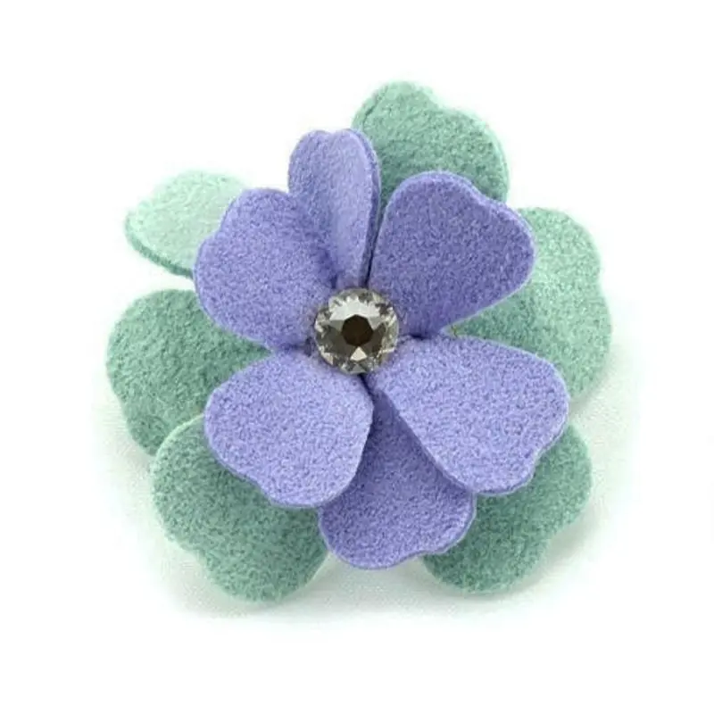 Emma Flower Dog Hair Barrette One Size