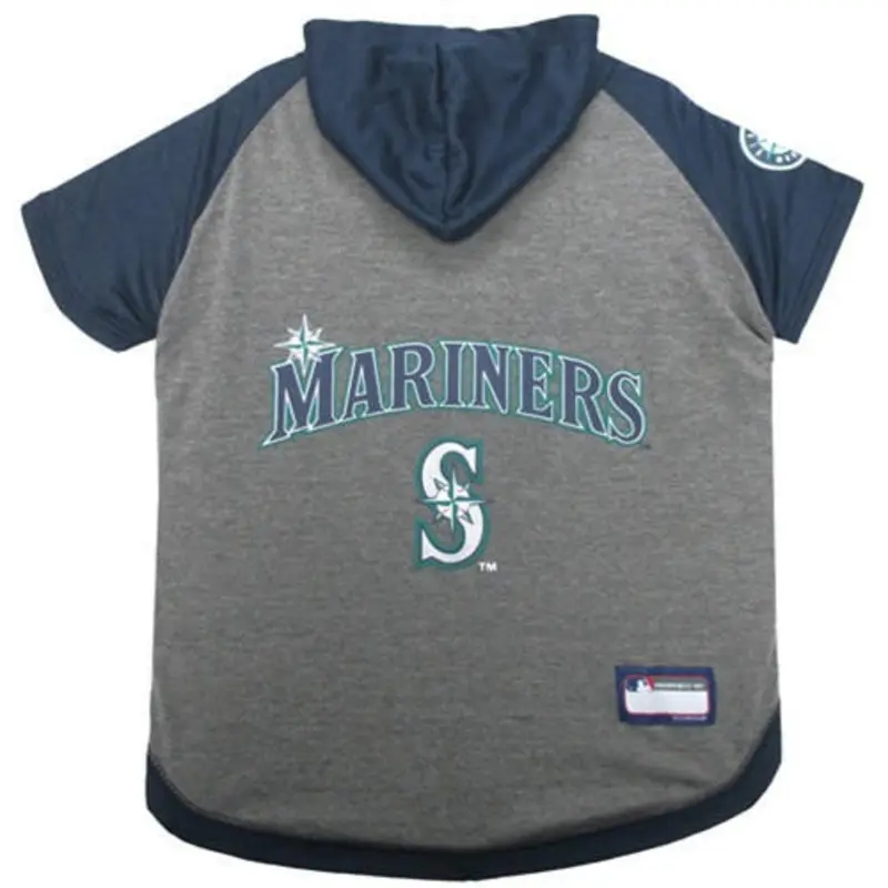 Seattle Mariners Pet Dog Hoodie T-Shirt