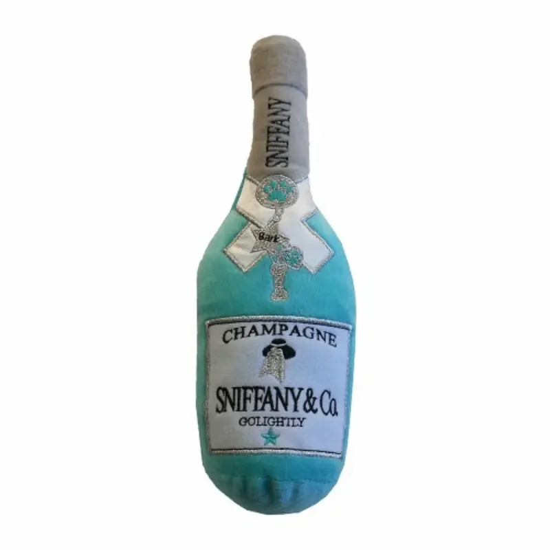 Sniffany Champagne Plush Dog Toy One Size