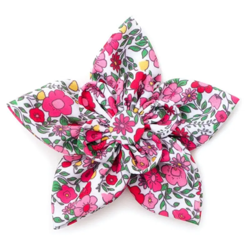 Spring Garden Pet Dog Collar Flower Small