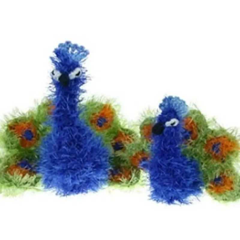 Dog Toy - Peacock Squeaky Toy Small