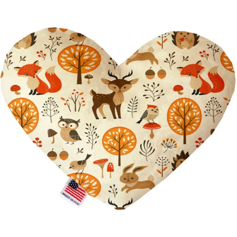 Fox And Friends Bone or Heart Dog Toy, More Sizes