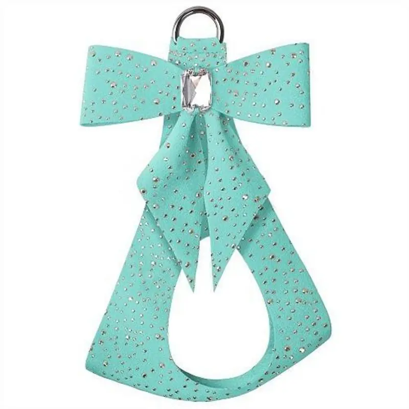 Customize - Tiffi Blue Tail Bow Emerald Step-In Harness